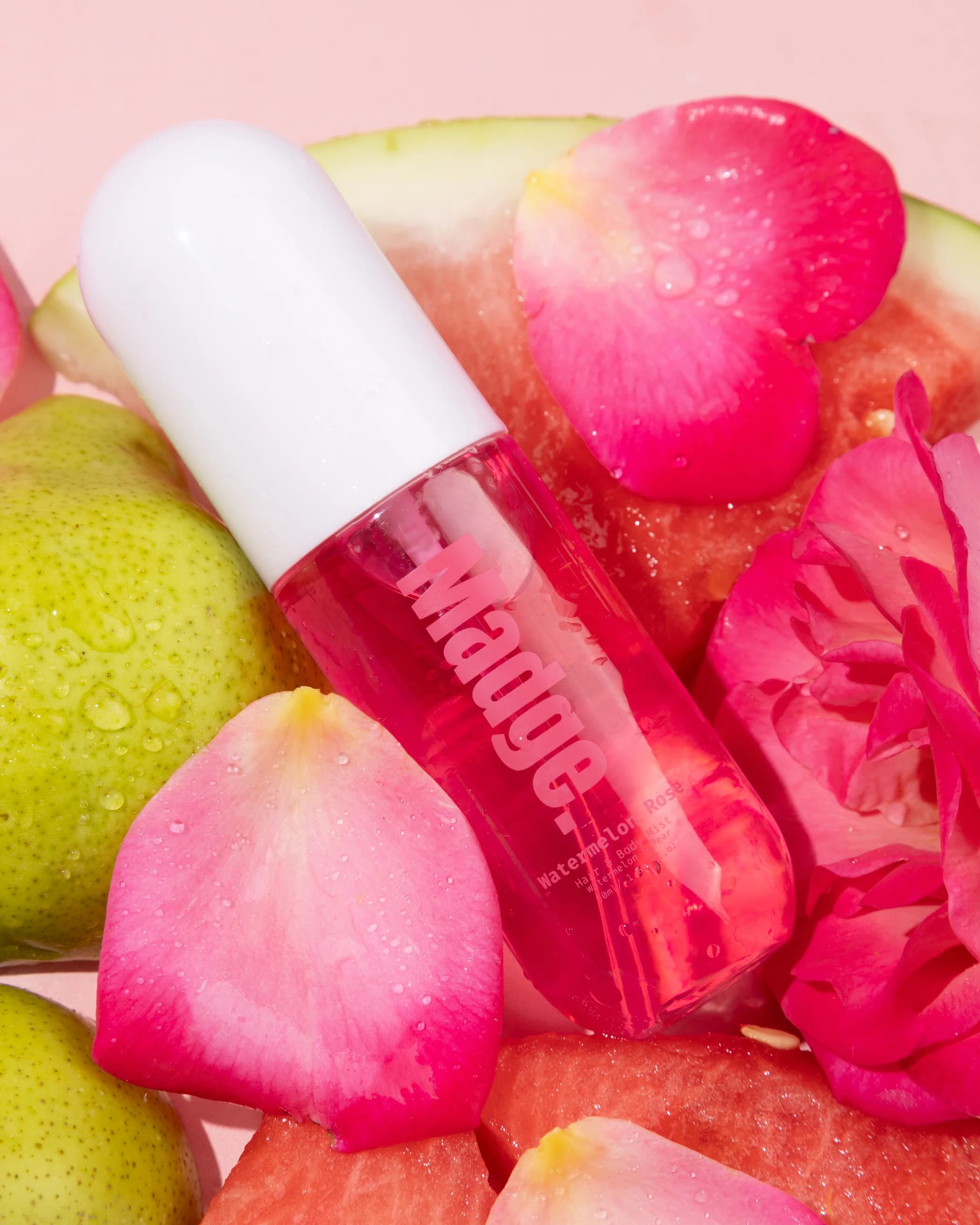 Madge Glow and Go Hair & Body Fragrance Mist – Watermelon Rose