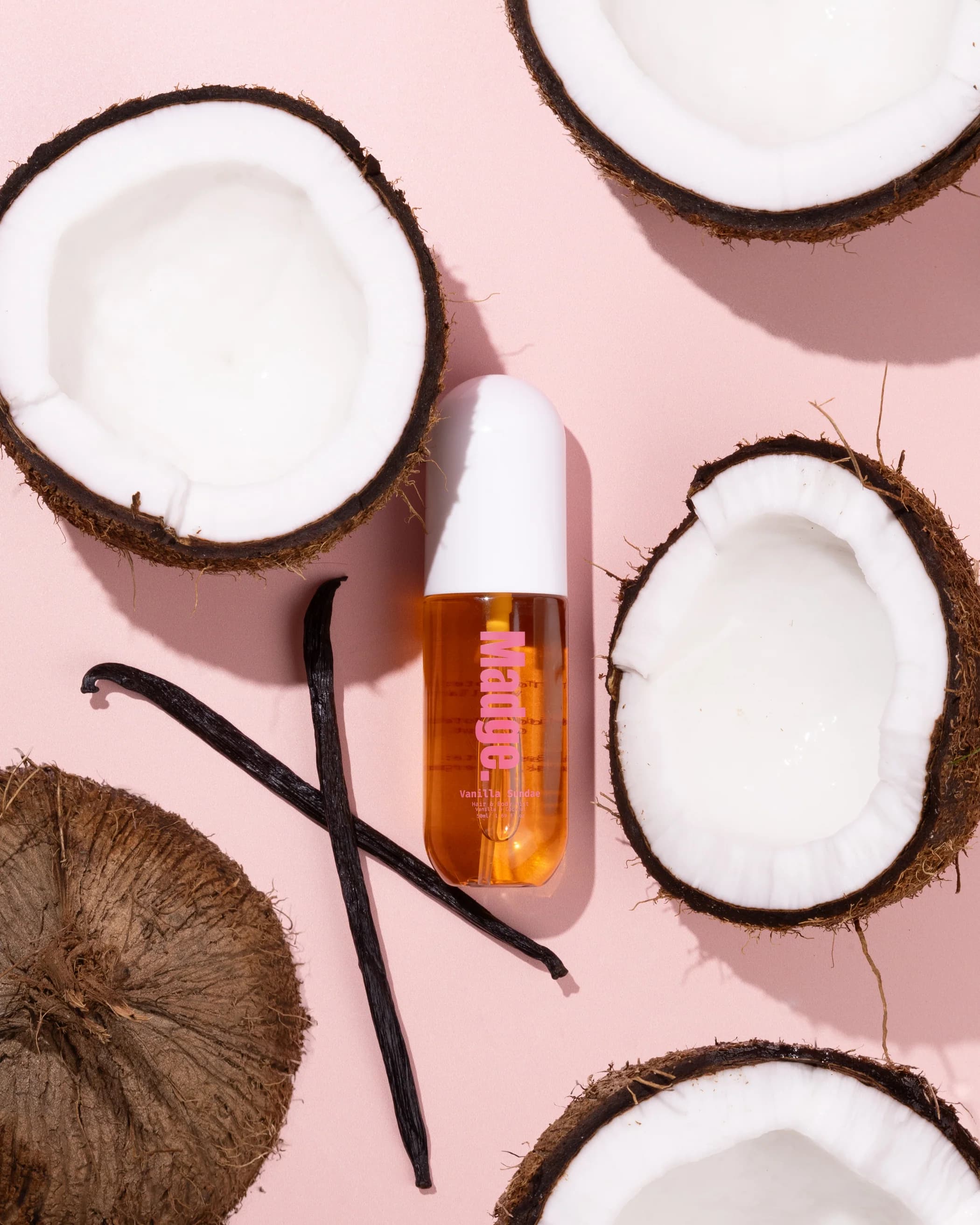 Madge Glow and Go Hair & Body Fragrance Mist – Vanilla Sundae